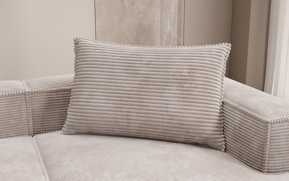 Luxuriöses Cord Zierkissen Lesley 45x80 cm – Perfekter Stil und Komfort