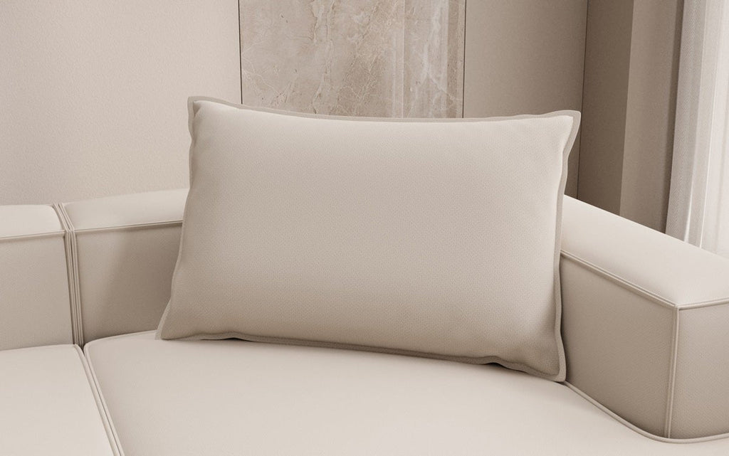 Lesley Dekokissen Modern Komfort 45x80 cm Stoff. Stilvolles Zierkissen für Couch & Bett