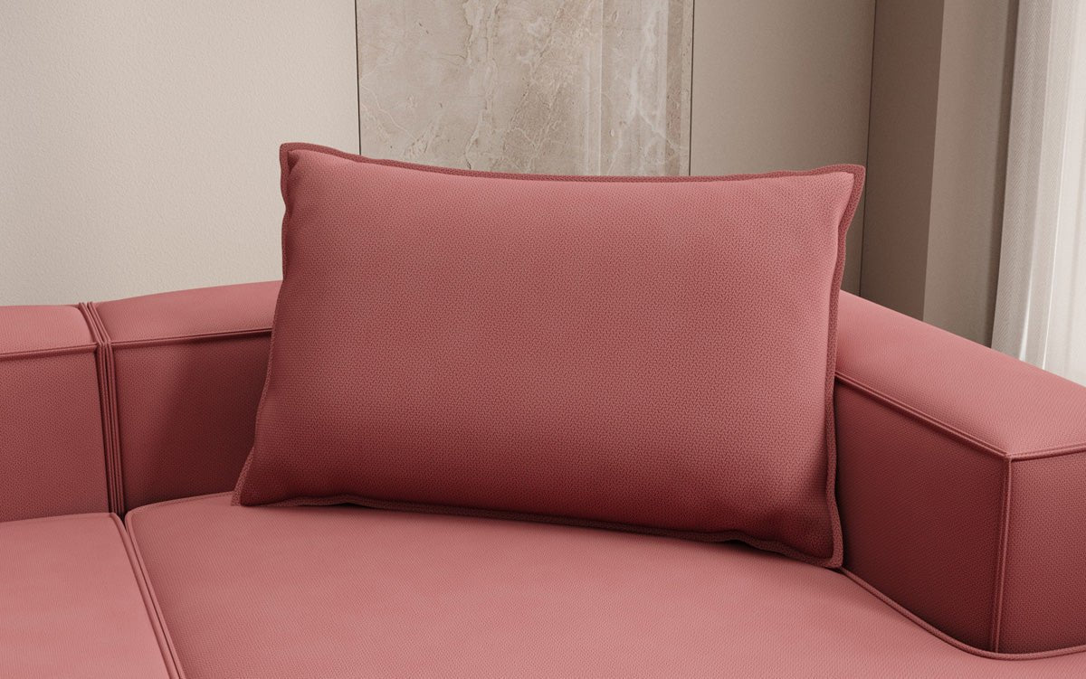 Lesley Dekokissen Modern Komfort 45x80 cm Stoff. Stilvolles Zierkissen für Couch & Bett
