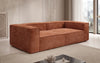 Luxuriöses 3-Sitzer Cord Sofa Lesley: Modernes Design & Komfort