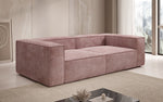 Lade das Bild in den Galerie-Viewer, Luxuriöses 3-Sitzer Cord Sofa Lesley: Modernes Design &amp; Komfort
