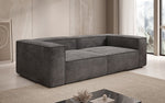 Lade das Bild in den Galerie-Viewer, Luxuriöses 3-Sitzer Cord Sofa Lesley: Modernes Design &amp; Komfort
