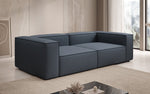 Lade das Bild in den Galerie-Viewer, Luxuriöses Designer Sofa Lesley 3-Sitzer: Modern, Komfortabel &amp; Vielseitig in Stoff
