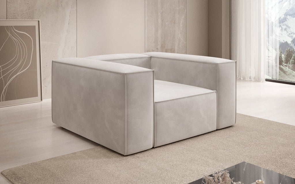 Luxuriöser Designer Samt Sofa-Sessel Lesley – Komfort, Stil & Eleganz für Ihr Zuhause