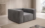 Lade das Bild in den Galerie-Viewer, Luxuriöser Designer Samt Sofa-Sessel Lesley – Komfort, Stil &amp; Eleganz für Ihr Zuhause

