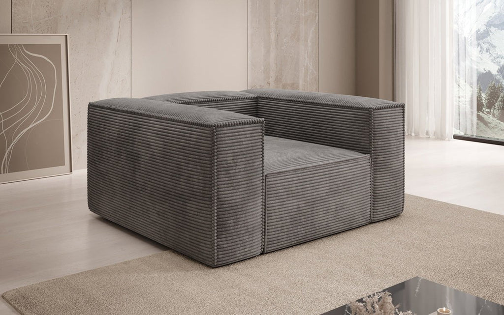 Lesley Designer Sessel aus Cord: Stilvoller Komfort für Ihr modernes Zuhause
