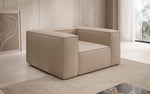 Lade das Bild in den Galerie-Viewer, Lesley Luxus Designer Sofa-Sessel – Moderner Bouclé Armlehnstuhl für Ihr Wohnzimmer
