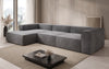 Luxuriöses L-Form Samtsofa Lesley – Modernes Design, Hoher Komfort für Ihr Zuhause