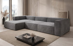 Lade das Bild in den Galerie-Viewer, Luxuriöses L-Form Samtsofa Lesley – Modernes Design, Hoher Komfort für Ihr Zuhause
