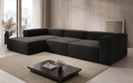 Lade das Bild in den Galerie-Viewer, Luxuriöses L-Form Samtsofa Lesley – Modernes Design, Hoher Komfort für Ihr Zuhause
