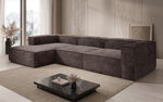 Lade das Bild in den Galerie-Viewer, Gemütliches Lesley Cord-Ecksofa: Modernes L-Sofa für Stilvolles Wohnen
