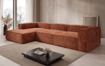 Lade das Bild in den Galerie-Viewer, Gemütliches Lesley Cord-Ecksofa: Modernes L-Sofa für Stilvolles Wohnen
