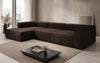 Designer Ecksofa Lesley L: Luxuriöser Bouclé, Modernes Design, Hoher Komfort
