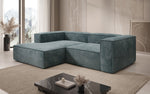Lade das Bild in den Galerie-Viewer, Luxuriöses Ecksofa Lesley L-Form in Cordstoff – Komfort trifft Design
