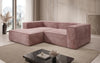 Luxuriöses Ecksofa Lesley L-Form in Cordstoff – Komfort trifft Design