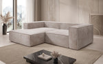 Lade das Bild in den Galerie-Viewer, Luxuriöses Ecksofa Lesley L-Form in Cordstoff – Komfort trifft Design
