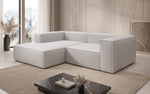 Lade das Bild in den Galerie-Viewer, Luxuriöses L-Form Designer Sofa Lesley Mini – Weicher Bouclé, Modern, Komfortabel
