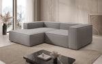 Lade das Bild in den Galerie-Viewer, Luxuriöses L-Form Designer Sofa Lesley Mini – Weicher Bouclé, Modern, Komfortabel
