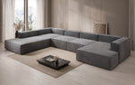 Lade das Bild in den Galerie-Viewer, Luxuriöses Designer U-Form Samtsofa Lesley XXL – Elegante, Moderne Wohnzimmer-Couch
