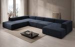 Lade das Bild in den Galerie-Viewer, Luxuriöses Designer U-Form Samtsofa Lesley XXL – Elegante, Moderne Wohnzimmer-Couch
