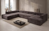 Luxuriöses Lesley U-Form Cordsofa XXL – Modernes Design für Ihr Wohnzimmer