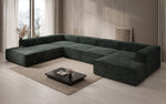 Lade das Bild in den Galerie-Viewer, Luxuriöses Lesley U-Form Cordsofa XXL – Modernes Design für Ihr Wohnzimmer
