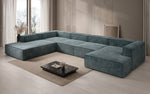 Lade das Bild in den Galerie-Viewer, Luxuriöses Lesley U-Form Cordsofa XXL – Modernes Design für Ihr Wohnzimmer
