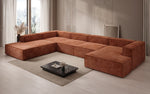 Lade das Bild in den Galerie-Viewer, Luxuriöses Lesley U-Form Cordsofa XXL – Modernes Design für Ihr Wohnzimmer
