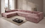 Lade das Bild in den Galerie-Viewer, Luxuriöses Lesley U-Form Cordsofa XXL – Modernes Design für Ihr Wohnzimmer
