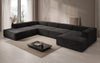 Luxuriöses Lesley U-Form Cordsofa XXL – Modernes Design für Ihr Wohnzimmer