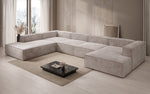 Lade das Bild in den Galerie-Viewer, Luxuriöses Lesley U-Form Cordsofa XXL – Modernes Design für Ihr Wohnzimmer

