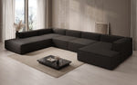 Lade das Bild in den Galerie-Viewer, Luxuriöses Designer U-Form Ecksofa XXL – Modernes Stoffsofa für Wohnzimmer
