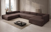 Luxuriöses Designer U-Form Ecksofa XXL – Modernes Stoffsofa für Wohnzimmer