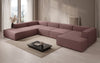 Luxuriöses Designer U-Form Ecksofa XXL – Modernes Stoffsofa für Wohnzimmer