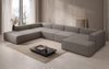 Luxuriöses Designer U-Form Ecksofa XXL – Modernes Stoffsofa für Wohnzimmer