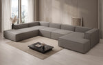 Lade das Bild in den Galerie-Viewer, Luxuriöses Designer U-Form Ecksofa XXL – Modernes Stoffsofa für Wohnzimmer
