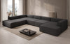 Luxuriöses Designer U-Form Ecksofa XXL – Modernes Stoffsofa für Wohnzimmer