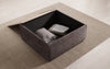 Lesley Cord Beistellhocker: Multifunktionaler Couchtisch mit Stauraum & Stil