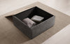 Lesley Cord Beistellhocker: Multifunktionaler Couchtisch mit Stauraum & Stil