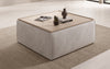 Lesley Samt Beistellhocker Couchtisch mit Verstecktem Stauraum Elegantes Wohnzimmer
