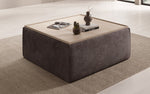 Lade das Bild in den Galerie-Viewer, Lesley Cord Beistellhocker: Multifunktionaler Couchtisch mit Stauraum &amp; Stil
