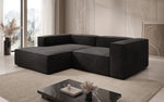Lade das Bild in den Galerie-Viewer, Luxuriöses Ecksofa Lesley Mini Samt: Modernes Design für Ihr Wohnzimmer
