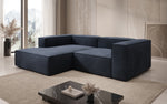 Lade das Bild in den Galerie-Viewer, Luxuriöses Ecksofa Lesley Mini Samt: Modernes Design für Ihr Wohnzimmer
