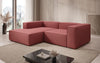 Lesley L Mini Designer Ecksofa aus Stoff – Modern, Gemütlich, Vielseitig