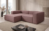 Lesley L Mini Designer Ecksofa aus Stoff – Modern, Gemütlich, Vielseitig