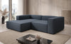 Lesley L Mini Designer Ecksofa aus Stoff – Modern, Gemütlich, Vielseitig