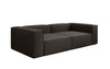 Luxuriöses Designer Sofa Lesley 3-Sitzer: Modern, Komfortabel & Vielseitig in Stoff
