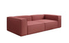 Luxuriöses Designer Sofa Lesley 3-Sitzer: Modern, Komfortabel & Vielseitig in Stoff
