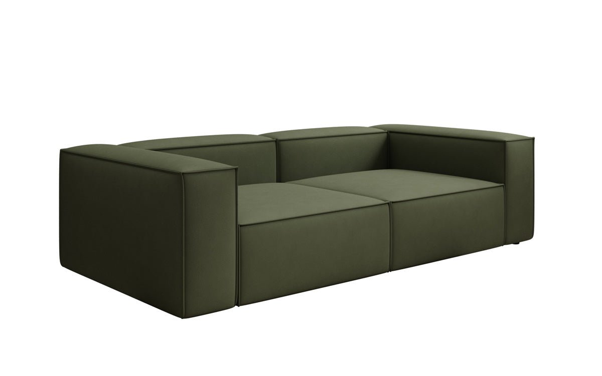Luxuriöses Designer Sofa Lesley 3-Sitzer: Modern, Komfortabel & Vielseitig in Stoff