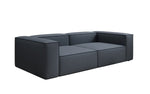Lade das Bild in den Galerie-Viewer, Luxuriöses Designer Sofa Lesley 3-Sitzer: Modern, Komfortabel &amp; Vielseitig in Stoff
